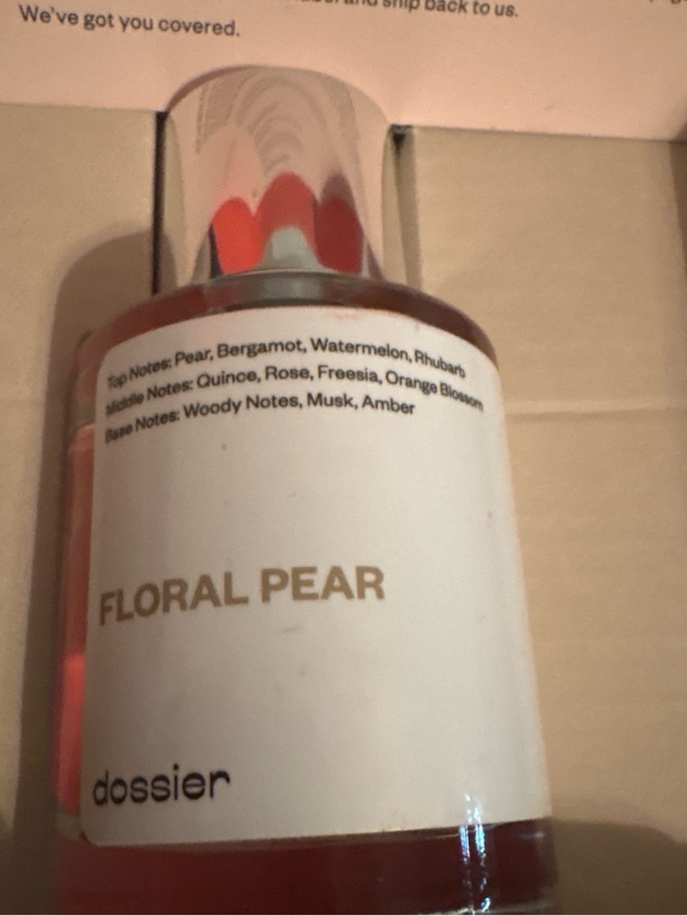 Dossier Floral Pear Women’s Fragrance - 50ml